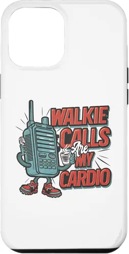 Vista 6 de iPhone 15 Walkie Calls Are My Cardio Retro Special Education Teacher Case