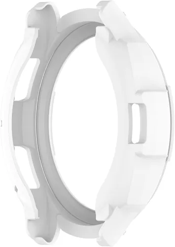 Vista 4 de Accesorios para Samsung Galaxy Watch 6 Classic 1.693 in 1.850 in resistente TPU Armor Case Cover Case Cover + bisel Ring Dial Protector Funda Marco