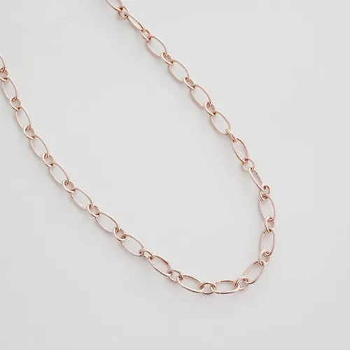 Vista 3 de HONEYCAT Willa - Collar de cadena redondeada Joyería minimalista y delicada