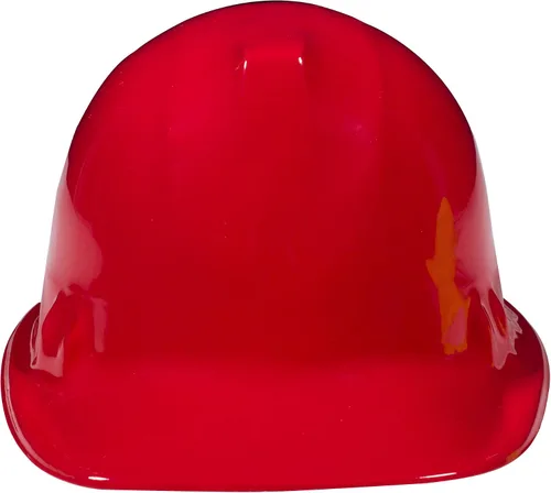 Vista 3 de Sombreros de construcción rojos - Paquete de 12
