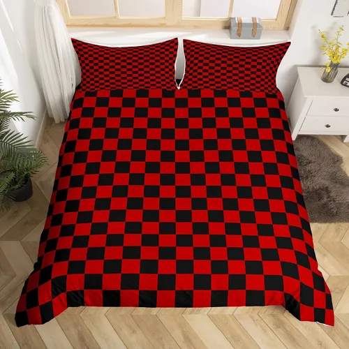 Vista 26 de Manfei Juego de ropa de cama de silueta de ciervo, tamaño individual, funda de edredón con patrón de flechas y cuernos con 1 funda de almohada