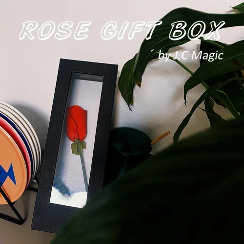 Vista 3 de blue-ther Rose Caja De Regalo Trucos De Magia Rosa Apareciendo En Caja Vacía Flor Romántica Magia Cerrar Ilusiones Calle Trucos Mentalismo