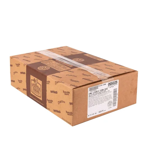 Vista 3 de Foster Farms Chili Lovers Chicken Corn Dog, 4 onzas- 36 por caja.
