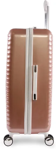 Vista 6 de BEBE Maleta Lydia de 2 piezas con ruedas giratorias para mujer, Oro Rosa, Lydia - Maleta con ruedas giratorias (2 piezas)