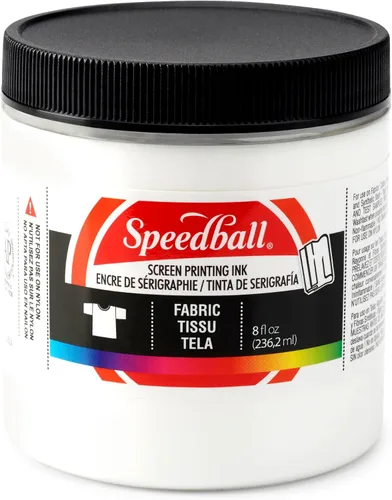 Vista 18 de Speedball Tinta de impresión de pantalla de tela, 8 onzas, color negro para impresión de camisetas y serigrafía