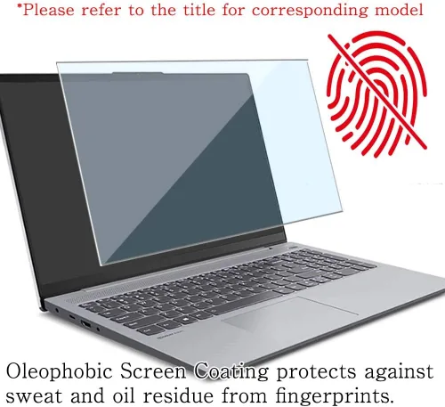 Vista 6 de Anti Blue Light Tempered Glass Screen Protector Film, compatible with CHUWI LarkBook 13.3" （Active Area Cover Only） Protective Protectors Guard
