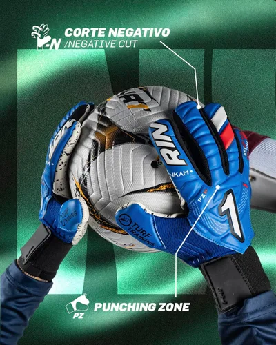 Vista 7 de Rinat NKAM-Onana II Turf - Turf Tech Palm Ajuste de precisión Absorción de impactos Transpirable Muñequera elástica sin correas