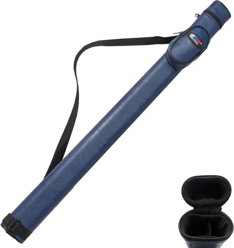 Vista 18 de GSE 1x1 Hard Billiard Pool Cue Case, Holds 1 Butt and 1 Shaft Negro