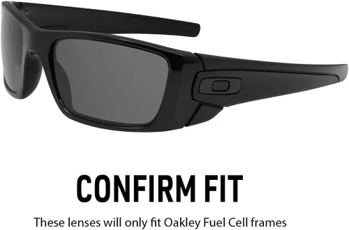 Vista 3 de IKON LENSES Polarized Replacement Lenses For Oakley Fuel Cell Sunglasses