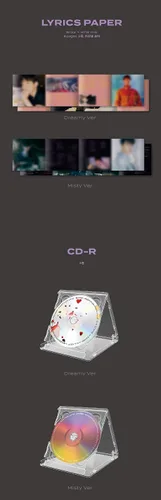Vista 4 de Baekhyun - Bambi (caja de joyas ver./cubierta aleatoria) (3er mini álbum) álbum+póster plegado+juego de tarjetas fotográficas adicionales