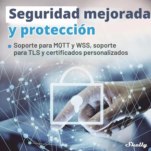 Vista 5 de Shelly Plus 1 UL Interruptor de relé inteligente WiFi con contactos secos Automatización del hogar Puerta de enlace Bluetooth Compatible