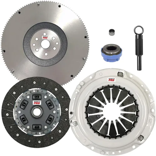 Vista 8 de PRO Performance Stage 2 Kit de embrague con volante con cilindro esclavo compatible con Ranger Mazda B3000 3.0L 11/1994-2008