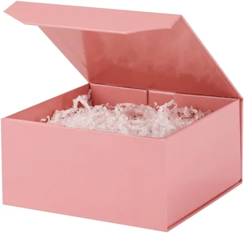Vista 9 de 1 paquete de caja de regalo negra con tapas, pequeña de 12 x 8 x 2.7 pulgadas, cajas de regalo para ropa, cajas de regalo para camisas con cinta