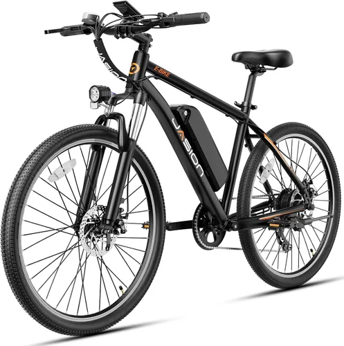 Vista 13 de Jasion EB5 Electric Bike for Adults 26" tire with 1000W Peak Motor Negro