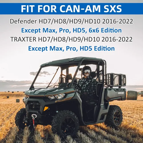 Vista 2 de Pastillas de Freno Delanteras y Traseras para Can-Am Defender HD10/HD9/HD8/HD7 2016 2017 2018 2019 2020 2021 2022, Reemplazo de Pastillas de Freno