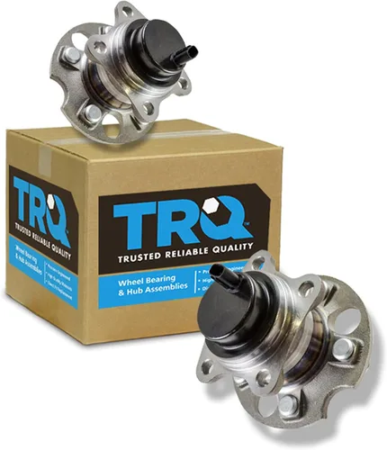 Vista 139 de TRQ Juego de 2 rodamientos de rueda delantera y conjunto de cubo compatible con Tesla 3 2020 Y 2018-2019 para Tesla 3 2020 Tesla Y AWD 2018-2019