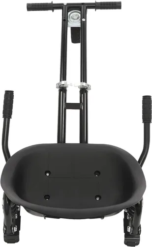 Vista 5 de Accesorio de asiento para aeropatineta de 6.5 a 10 pulgadas, longitud de marco ajustable, scooter de autoequilibrio, kit de conversión de buggy go