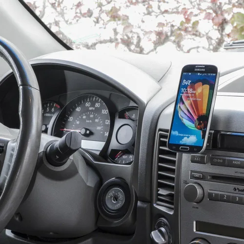 Vista 2 de Scosche MAGFMB MagicMount - Soporte magnético para teléfono celular en el automóvil - Montura magnética fuerte para iPhone/Android - Soporte