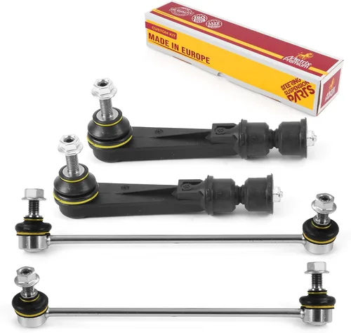 Vista 69 de Metrix Premium Chassis Parts - Kit de 4 piezas de barra estabilizadora delantera y trasera con enlace de extremo de barra estabilizadora para Ford