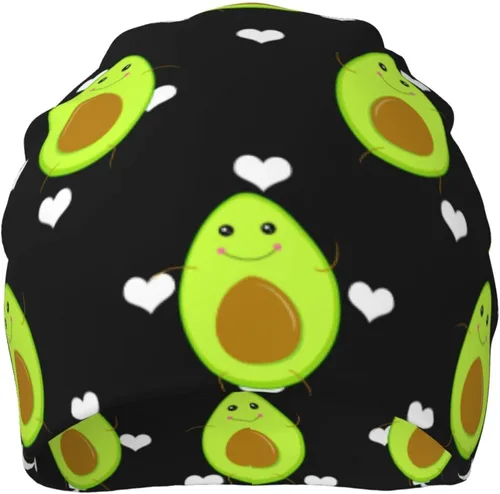Vista 2 de CKCICSCS Gorro holgado de calavera para mujeres y hombres, gorro elástico suave para correr, cálido, fresco, holgado, gorro ligero, gorro para dormir
