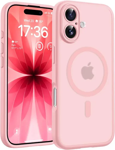 Vista 156 de TOCOL Funda para iPhone 11, compatible con Magsafe, protección completa de cámara, imanes integrados, protección contra caídas, funda translúcida