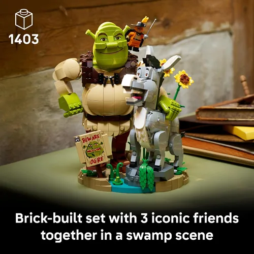 Vista 2 de LEGO Shrek: Shrek, Donkey & Puss in Boots 72423