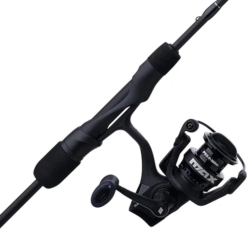 Vista 15 de Abu Garcia Combo de carrete giratorio y caña de pescar Max SX