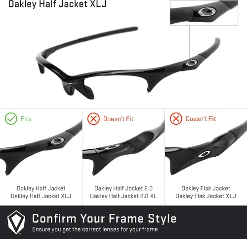 Vista 4 de Revant Lentes de repuesto para Oakley Half Jacket XLJ