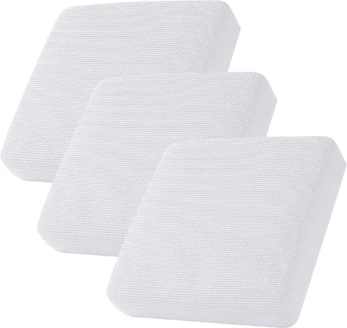 Vista 36 de CHUN YI - Funda elástica para cojín de sofá mediano, funda de asiento de sofá para mascotas, adecuada para sillón y sofá biplaza con tela lavable