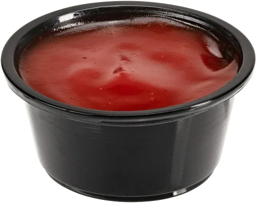 Vista 19 de Restaurantware RW Base - Tazas de salsa de 0.8 onzas, 2000 tazas de condimento aptas para microondas, resistentes a las grietas, desechables de Negro