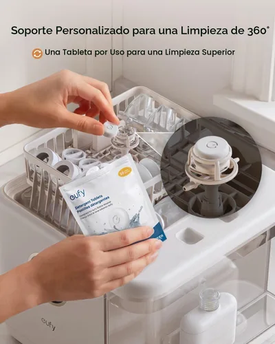 Vista 5 de eufy - Lavadora de biberones, tabletas de detergente, 60