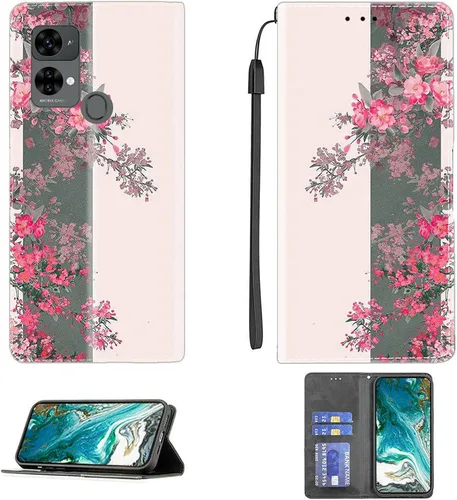 Vista 7 de Aroepurt Funda para UMIDIGI G1 Plus compatible con UMIDIGI G1 Plus Funda para teléfono Funda de piel sintética con función atril magnética CPT15