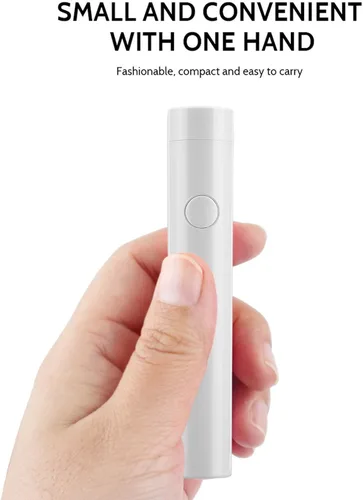 Vista 6 de Sonew Mini lámpara LED de uñas para uñas de gel, 3 linternas LED, máquina de secado de uñas de portabilidad, secadora de uñas de luz de gel