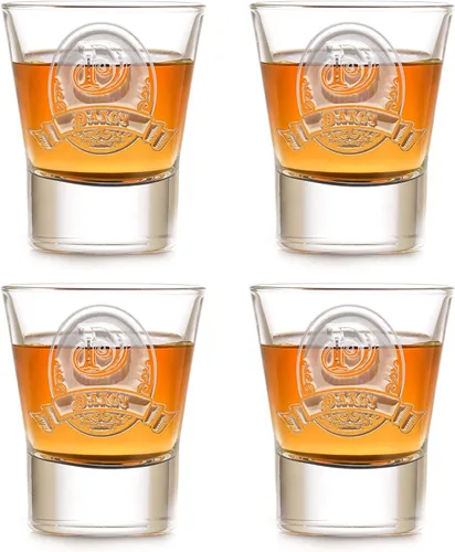 Vista 3 de Vasos de chupito personalizados, grabados (vaso de chupito individual)