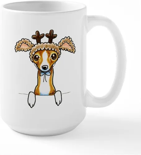 Vista 28 de CafePress Deer Season Closed Large Mug 15 oz (444 ml) Ceramic Coffee Mug