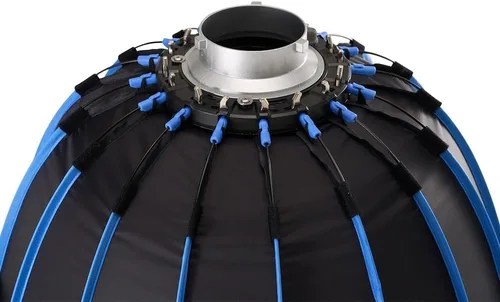 Vista 3 de Aputure Light Dome Amaran Softbox 60cm (2ft) Circular Bowens Mount con rejilla de panal