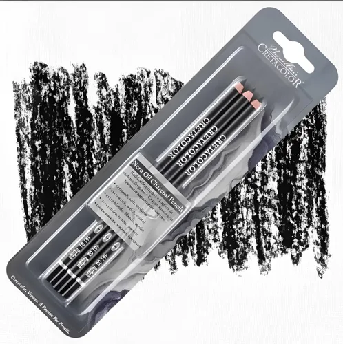 Vista 4 de Cretacolor lápiz Nero 3Pk X-Soft