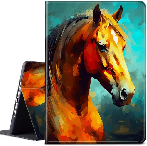 Vista 38 de Funda para tablet Kindle Fire 7 2019/2017 lanzamiento 9ª/7ª generación 7 pulgadas, ligera, protectora de piel sintética, cubierta inteligente