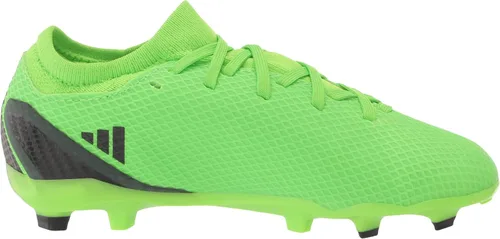 Vista 6 de adidas Tenis de fútbol unisex para niños X Speedportal.3 para terreno firme, Clear Aqua-power Blue-Solar Yellow