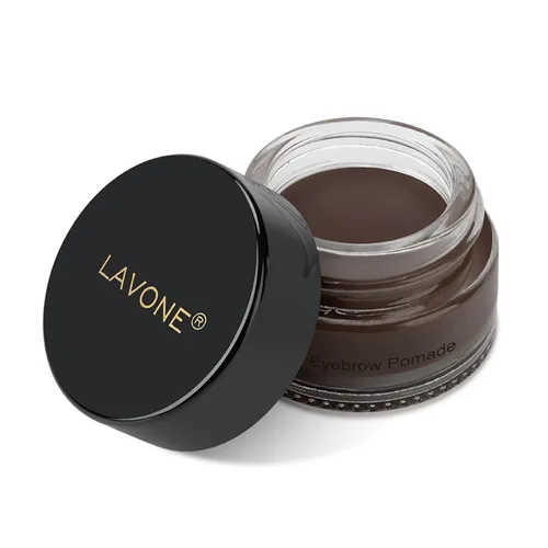 Vista 9 de Pomada de cejas – Pomada impermeable para cejas para resultados duraderos, fórmula a prueba de manchas y resistente al sudor, maquillaje natural
