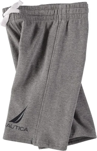 Vista 2 de Nautica Pantalones cortos de forro polar para niños, cierre de cordón