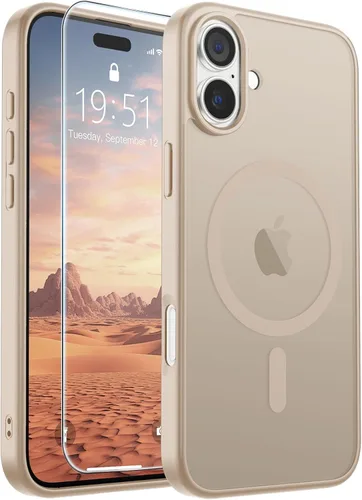 Vista 279 de SUPFINE Funda magnética para iPhone SE 2022 (3ª)/2020 (2ª), iPhone 8 (compatible con MagSafe) (protección contra caídas de grado militar), funda