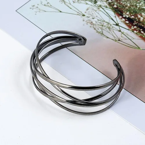 Vista 162 de Long tiantian Pulsera de oro gruesa para mujer, pulseras de oro delicadas, pulseras para mujer, pulseras apilables de eslabones de cadena