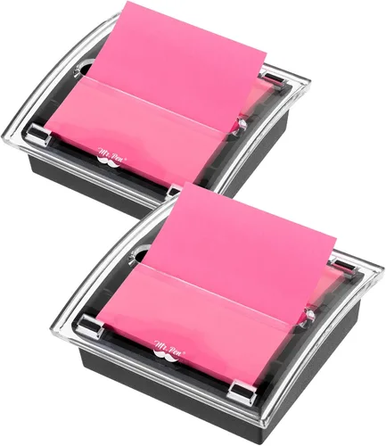 Vista 9 de Mr. Pen - Dispensador de notas adhesivas emergente, 3" x 3", negro, dispensador de notas adhesivas, soporte para notas adhesivas para escritorio