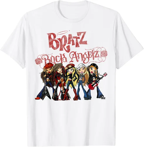 Vista 41 de Bratz Camiseta Rock Angelz Group Shot Negro