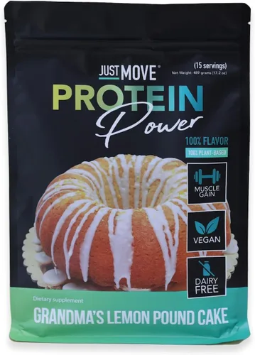 Vista 14 de Just Move Protien - Proteína de Pudín de Plátano - Vegana (a Base de Plantas), Orgánica, Sin Lácteos, Sin Soja, Sin Gluten, Keto, Sin Maní, 20g