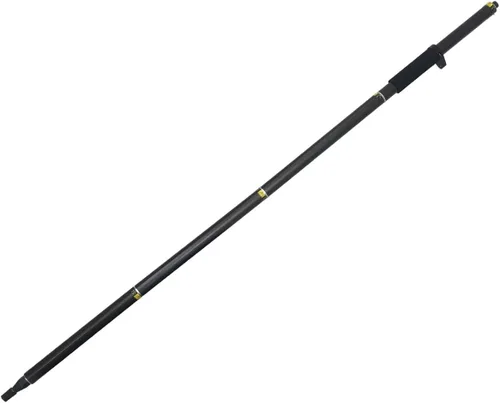 Vista 9 de Varilla de fibra de carbono de 2M de 2 secciones, vara GPS Rover de 6.5 pies/2M de 2 secciones de diseño para topografía e ingeniería – Accesorio