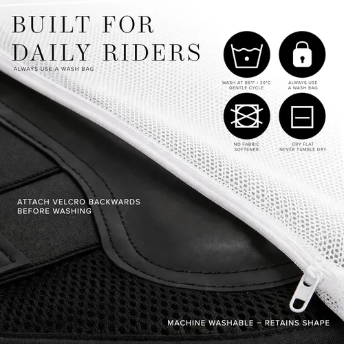 Vista 8 de Equestrian Stockholm Horse Brushing Boots, 3D Mesh Black