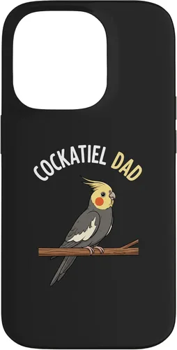 Vista 17 de Bird: Cockatiel Dad, Proud Parrot Parent Vibe Case for iPhone 16