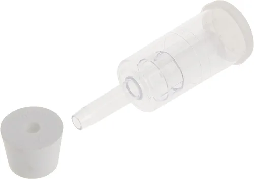 Vista 4 de FastRack Tapón/Airlock fermentador de vidrio de 1 galón, transparente (paquete de 2)